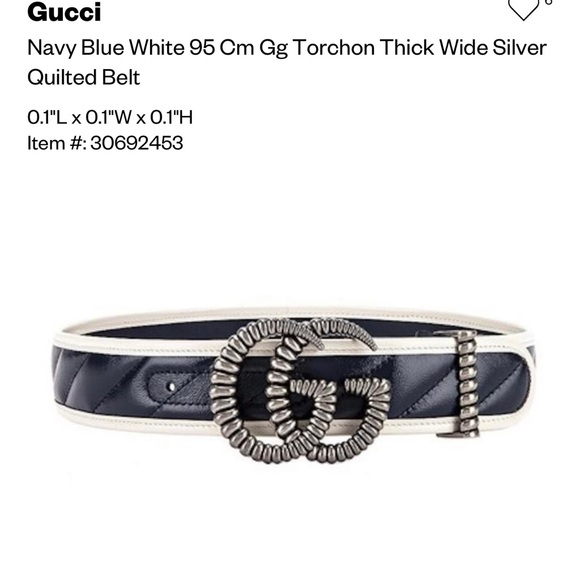 Gucci Accessories - Large double G Gucci Belt